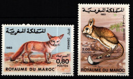 Marokko 1042-1043 Postfrisch #KX326 - Morocco (1956-...)