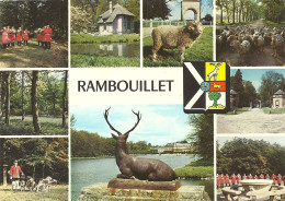 *CPM  -78 - RAMBOUILLET - Multivues - Blason - Rambouillet