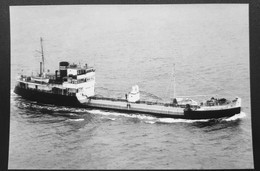 Carte-photo Moderne - Pétrolier "Port Saint Louis" Ligne Gonfreville L'Orcher -> Granville (années 60) Armateur Soflumar - Tanker