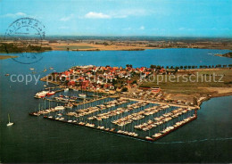 73647581 Maasholm Jacht- Und Fischereihafen An Der Schlei Fliegeraufnahme Maasho - Sonstige & Ohne Zuordnung