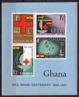 Ghana 1963 Mi Block 8 MNH  (ZS5 GHNbl8) - Briefmarken
