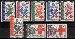 Congo, Democratic Republic (Kinshasa) 1963 Mi 119-126 MNH  (ZS6 ZRE119-126) - Geneeskunde