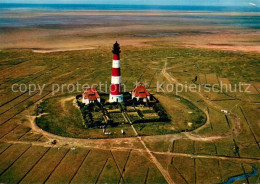 73647246 Eiderstedt Westerhever Leuchtturm Fliegeraufnahme Eiderstedt - Sonstige & Ohne Zuordnung