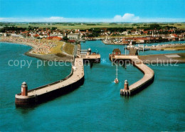 73647238 Buesum Nordseebad Hafen Fliegeraufnahme Buesum Nordseebad - Büsum