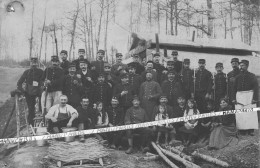 REGNEVELLE / CARTE PHOTO / 1915 / POSTE GVC / 43e RIT ( EPINAL )/ REGIMENT INFANTERIE TERRITORIALE / MILITAIRES / POILUS - Otros & Sin Clasificación