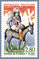 Timbre De 1995 - Santons De Provence Le Meunier - Yvert & Tellier N° 2977 - Unused Stamps