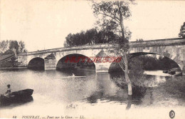 CPA VOUVRAY - PONT SUR LA CISSE - Vouvray