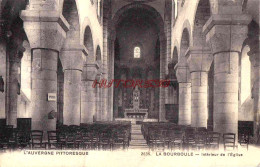 CPA LA BOURBOULE - L'EGLISE - La Bourboule