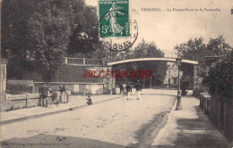 CPA VERNEUIL - LA FAUSSE PORTE ET LA PASSERELLE - Verneuil-sur-Avre