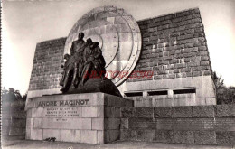 CPSM VERDUN - LE MONUMENT ANDRE MAGINOT - Verdun