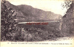 CPA PONT EN ROYANS - ROUTE DE VILLARS DE LANS - Pont-en-Royans