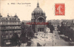 CPA PARIS - PLACE SAINT AUGUSTIN - Squares
