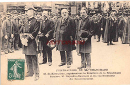 CPA EVENEMENT - FUNERAILLES DE M. CHAUCHARD - Evènements