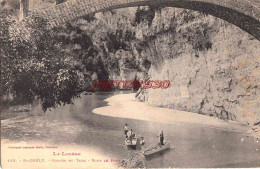 CPA GORGES DU TARN - SAINT CHELY - SOUS LE PONT - Gorges Du Tarn