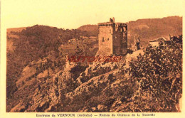 CPA VERNOUX - ENVIRONS - CHATEAU DE LA TOURETTE - Vernoux