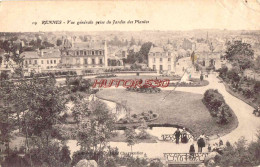 CPA RENNES - VUE PRISE DU JARDIN DES PLANTES - Rennes