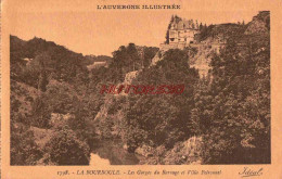 CPA LA BOURBOULE - LES GORGES DU BARRAGE ET VILLA PEIRONNEL - La Bourboule