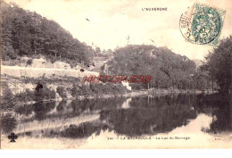 CPA LA BOURBOULE - LE LAC DU BARRAGE - La Bourboule