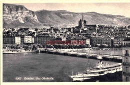 CPA GENEVE - VUE GENERALE - Otros & Sin Clasificación