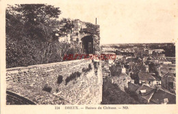 CPA DREUX - RUINES DU CHATEAU - Dreux