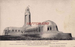 CPA DOUAUMONT - ARRIERE DU MONUMENT - Douaumont