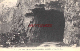 CPA EAUX BONNES - ROUTE - LE TUNNEL DE BAZEN - Otros & Sin Clasificación