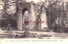 CPA JUMIEGES - RESTE DU CHUR - Jumieges