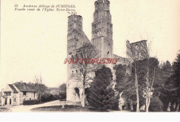 CPA JUMIEGES - EGLISE NOTRE DAME - Jumieges