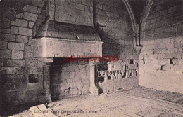 CPA LOCHES - LE DONJON LA SALLE D'ARMES - Loches