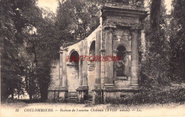 CPA COULOMMIERS - RUINES DE L'ANCIEN CHATEAU - Coulommiers