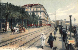 CPA ALGER - BOULEVARD DE LA REPUBLIQUE - Algeri