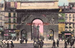 CPA PARIS - PORTE SAINT MARTIN - Other Monuments