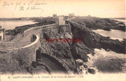 CPA SAINT LUNAIRE - LE CHEMIN DE LA CROIX DU DECOLLE - Saint-Lunaire