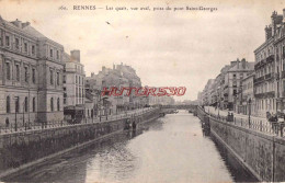 CPA RENNES - LES QUAIS - Rennes