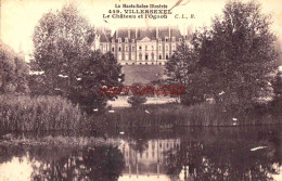 CPA VILLERSEXEL - HAUTE SAONE - LE CHATEAU ET L'OGNON - Autres & Non Classés