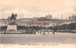 CPA LYON - PLACE BELLECOUR - Otros & Sin Clasificación