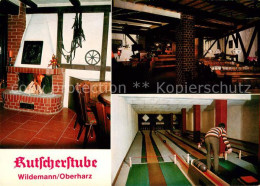 73647106 Wildemann Restaurant Kutscherstube Gastraum Kegelbahnen Wildemann - Wildemann