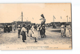 DEAUVILLE - Le Jardin De Jeux Des Enfants - Très Bon état - Deauville