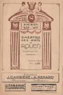 Saison 1926-1927 - Théâtre Des Arts - Rouen - F. HALEVY - La Juive - Programmi