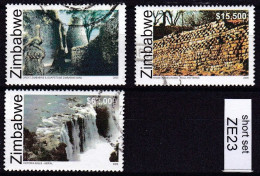 Zimbabwe 2005 UNESCO Heritage Short Set VFU  (Simbabwe) ZE23 - Zimbabwe (1980-...)