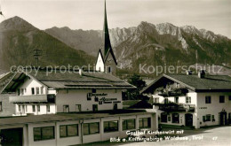 73646891 Walchsee Tirol Gasthof Kirchenwirt Mit Kaisergebirge Walchsee Tirol - Otros & Sin Clasificación