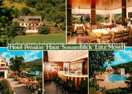 73646723 Luetz Hotel Pension Haus Sonnenblick Gaststube Terrasse Bar Swimmingpoo - Other & Unclassified