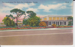 City Hall Fort Lauderdale Floride USA Very Beautiful Building, Large And Lots Of Windows2 Scans - Fort Lauderdale