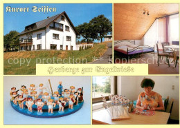 73646701 Seiffen Erzgebirge Herberge Zur Engelwiese Pension Und Kunstgewerbe Sei - Seiffen