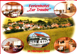 73646696 Bechstedt Ferienhotel Zur Traube Gastraeume Zimmer Bechstedt - Sonstige & Ohne Zuordnung