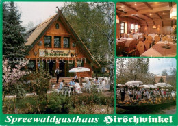 73646687 Lehde Gasthaus Hirschwinkel Gaststube Terrasse Lehde - Sonstige & Ohne Zuordnung