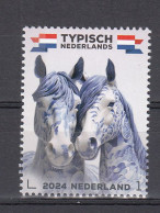 Nederland 2024nvph Nr ??, Mi Nr ??;  Typisch Nederlands, Paarden. Horse,  Delfts Blauw, Losse Zegel - Nuovi