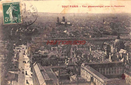 CPA PARIS - VUE PANORAMIQUE - Mehransichten, Panoramakarten