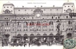 CPA PARIS - GARE SAINT LAZARE - Stations, Underground