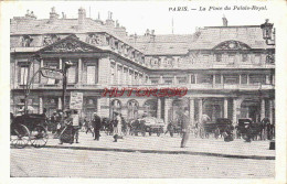 CPA PARIS - PLACE DU PALAIS ROYAL - Places, Squares